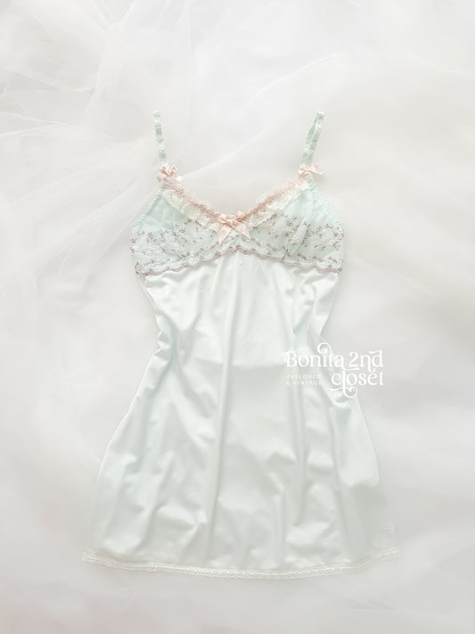 Mint Cream Dew Slipdress