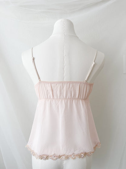 Golden Blush Petal Camisole