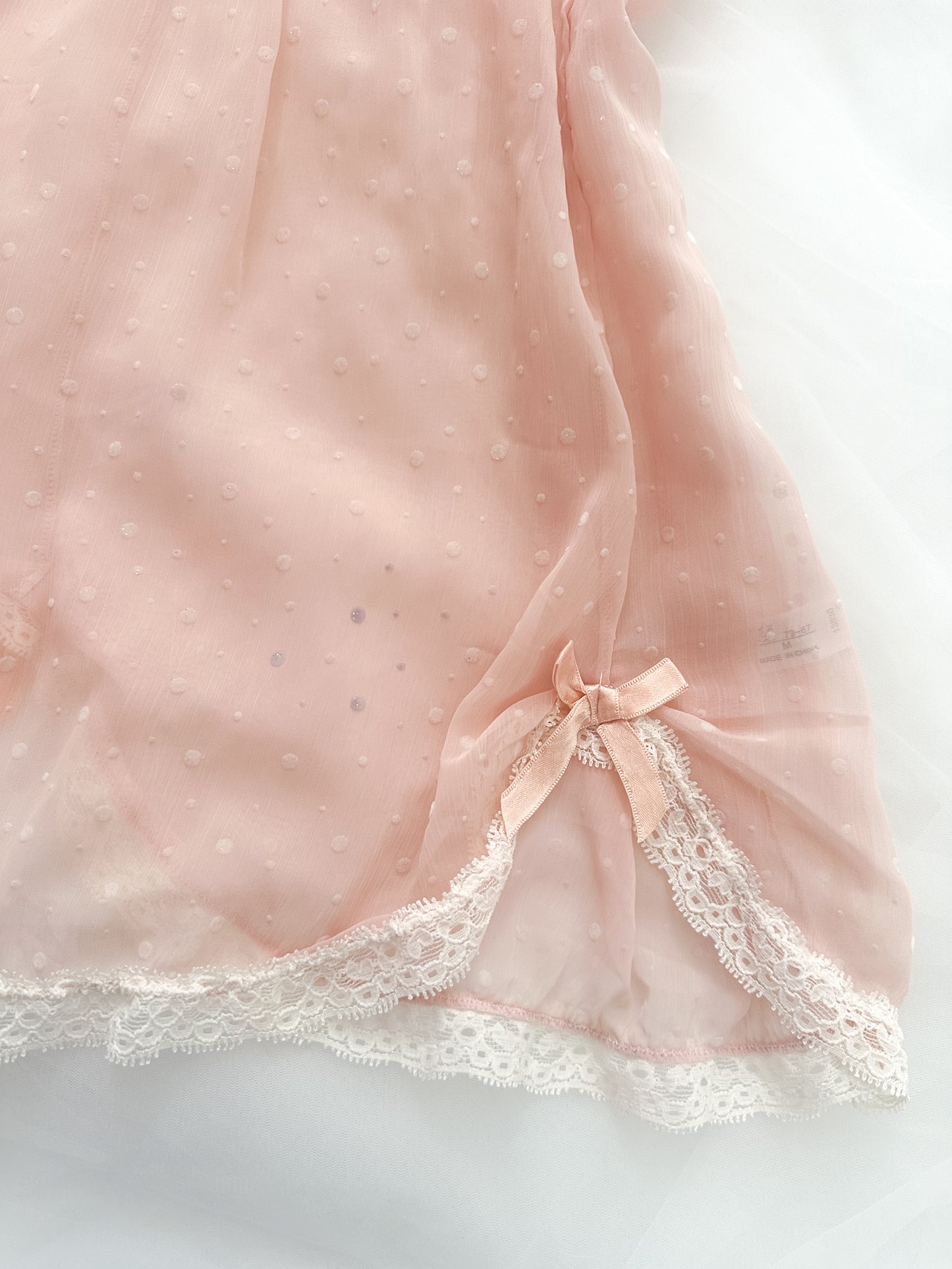 Sheer Sugar Peony Babydoll Camisole