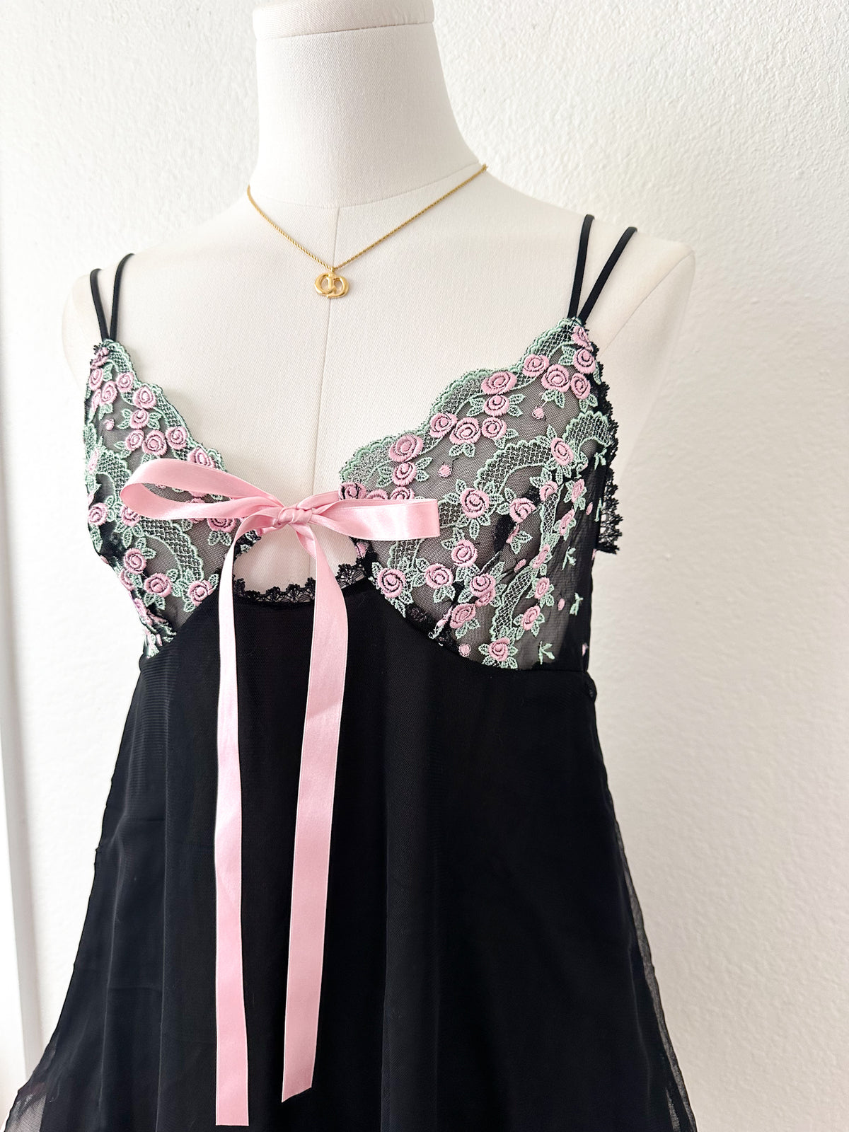 Ribbon Fairy Rose Babydoll Camisole