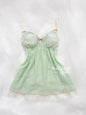 Mint Lullaby Babydoll Slip