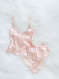 Vintage VS Blush Satin Set