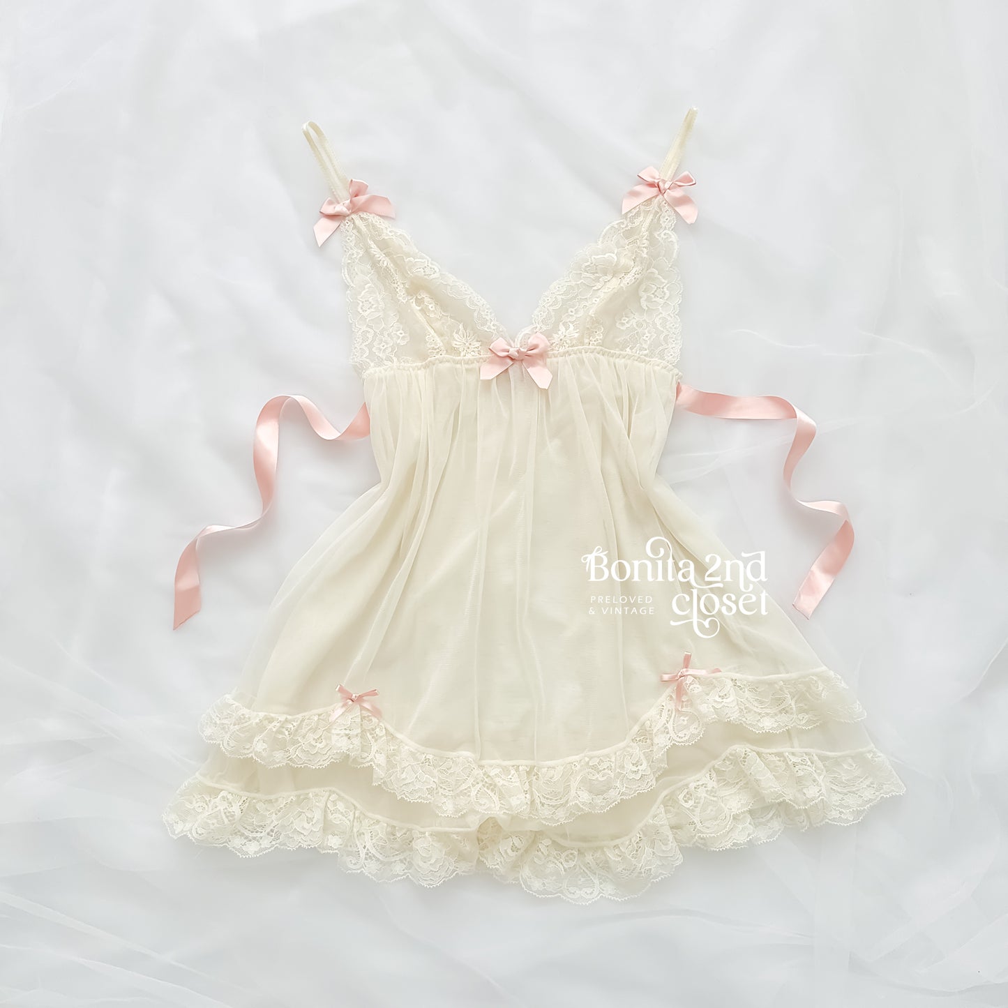 Coquette Ribbon Kiss Babydoll