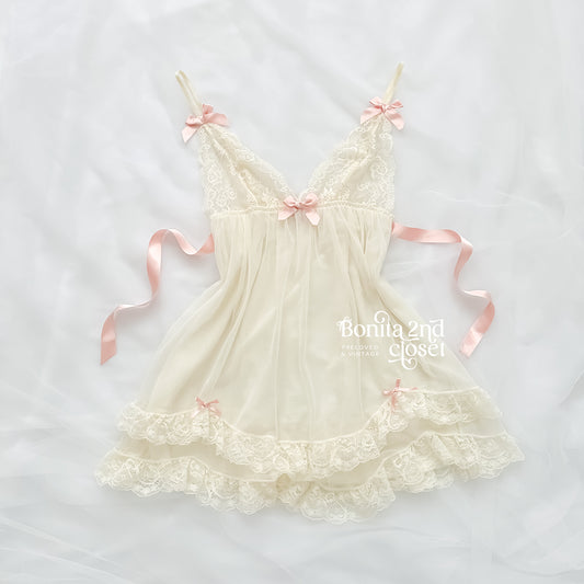 Coquette Ribbon Kiss Babydoll