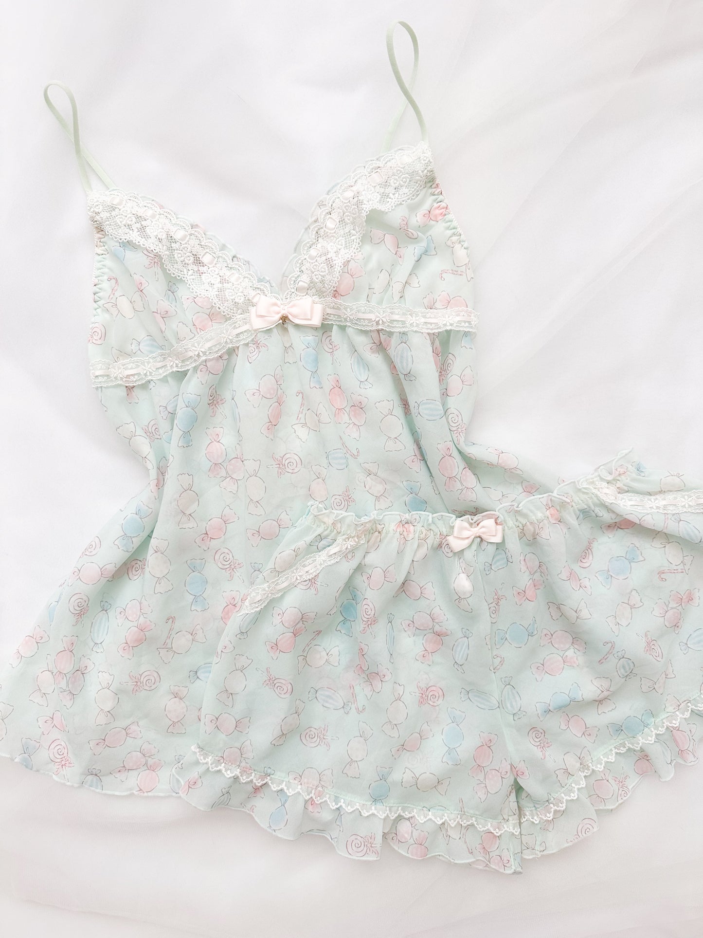 Pastel Candy Dream Babydoll Set