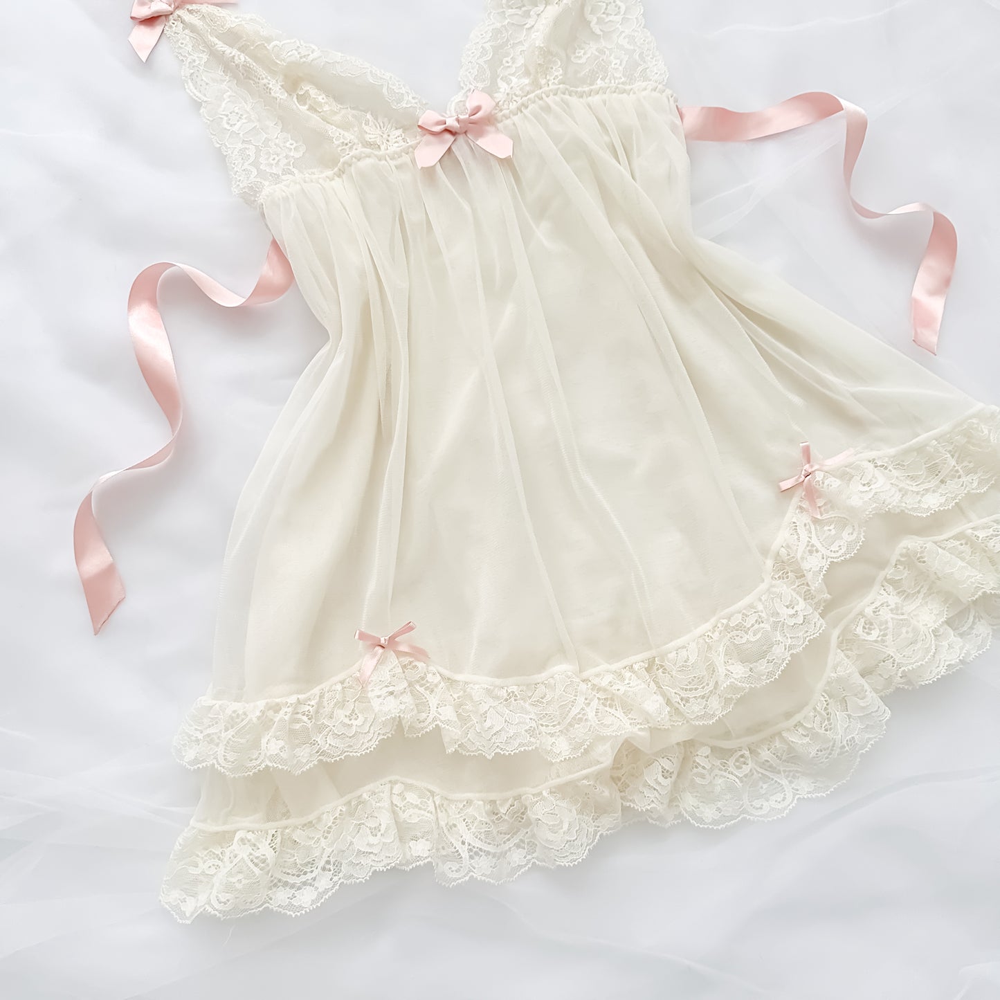 Coquette Ribbon Kiss Babydoll