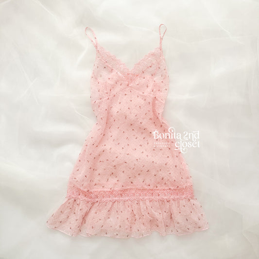 Sheer Rosebud Fairy Slip
