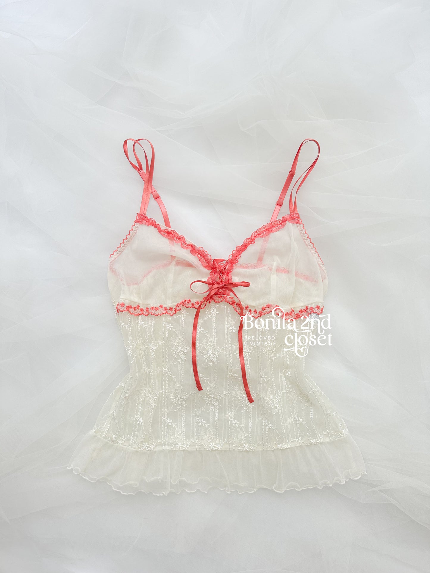Irovy Ribbon Lace Camisole