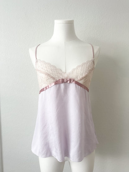 Mauve Mist Ribbon Camisole