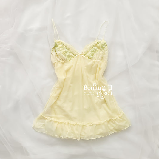 Early Sunshine Floral Slip