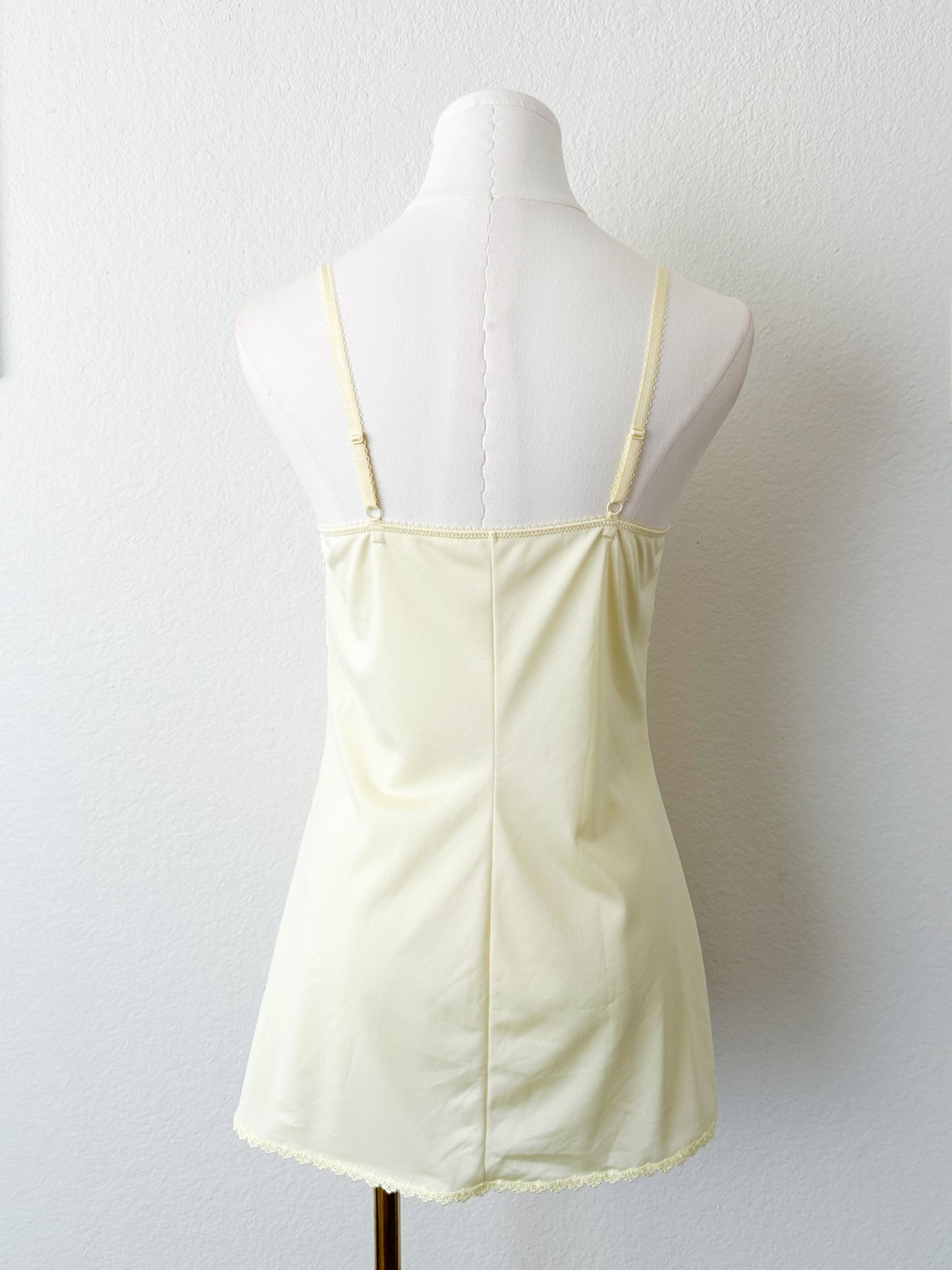 Cream Rose Parfait Slipdress