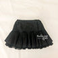 Noir Pleated Mini Skirt