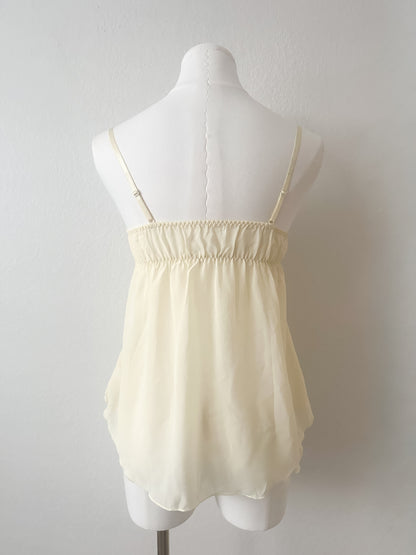 Violet Custard Lace Camisole