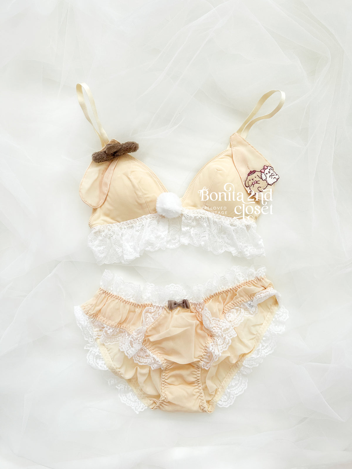 Pompompurin Pudding Lingerie Set