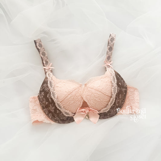 Dusky Rosé Lace Bra 32A