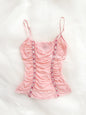 Rare Betsey Johnson Rosette Camisole