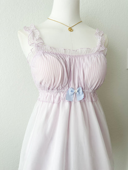 Lilac Babydoll Lounge Set