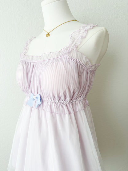 Lilac Babydoll Lounge Set