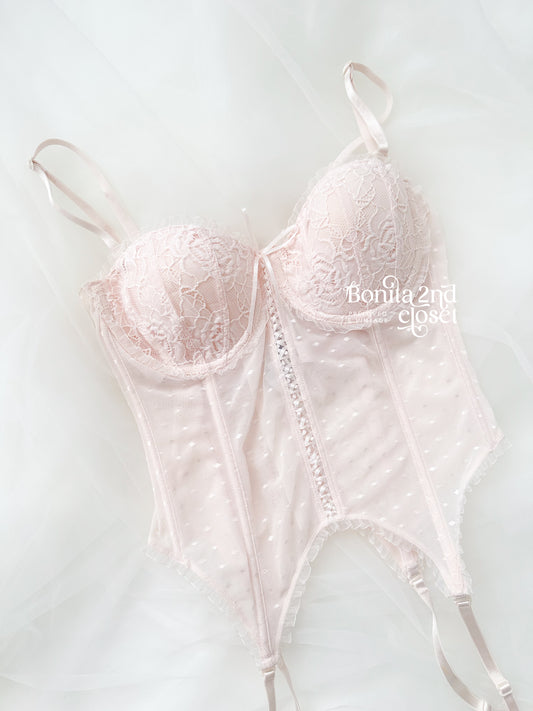 Delicates Blush Lace Corset