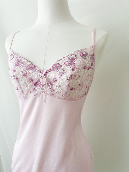 Violet Peony Lace Camisole