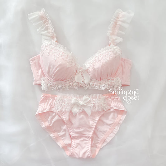 Coquette Princess Lacey Bra Set