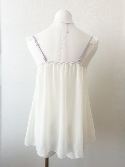 Sheer Lilac Petal Camisole
