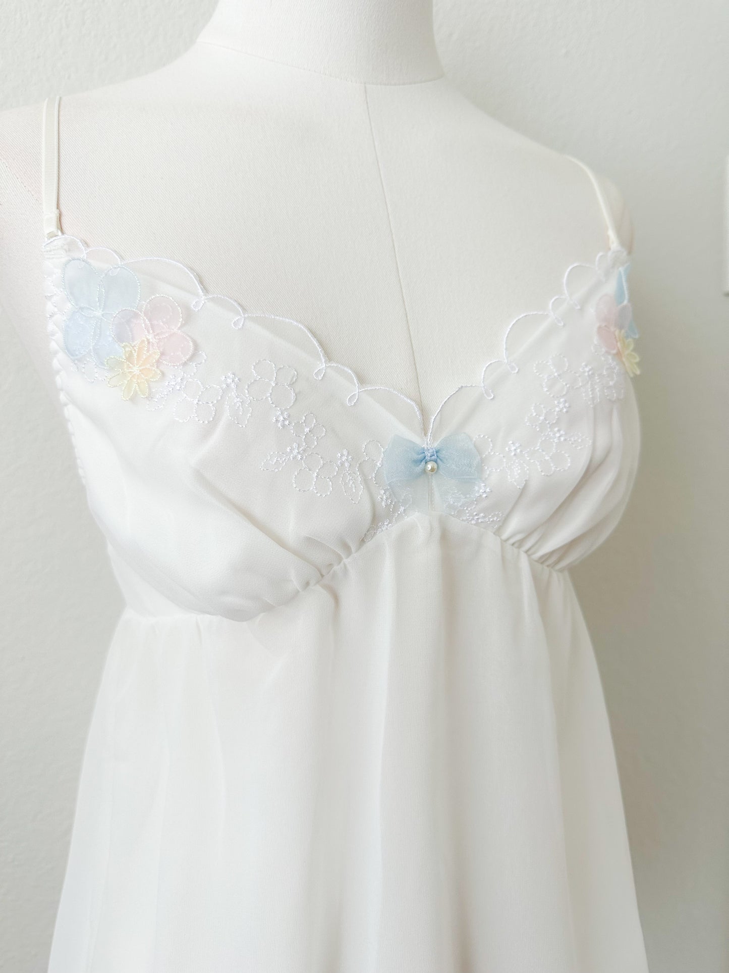 Soft White Bloom Camisole