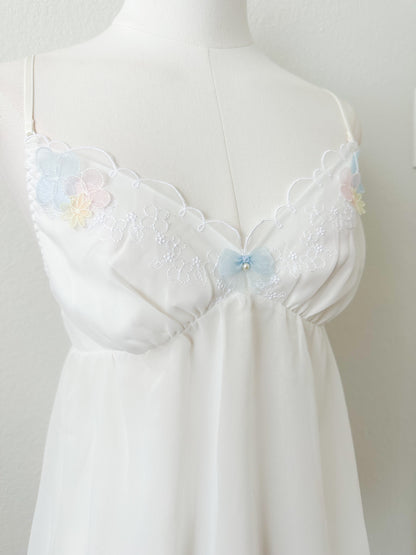Soft White Bloom Camisole