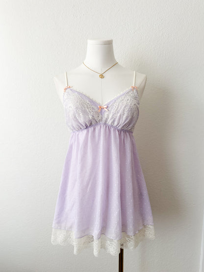 Lavender Lullaby Babydoll Slip