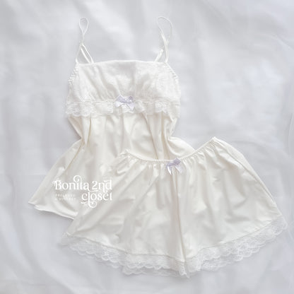 Japanese Vanilla Lace Camisole Set