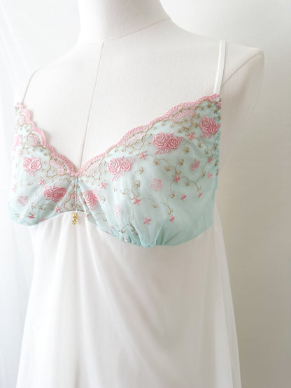 Sky Rosebud Babydoll Set