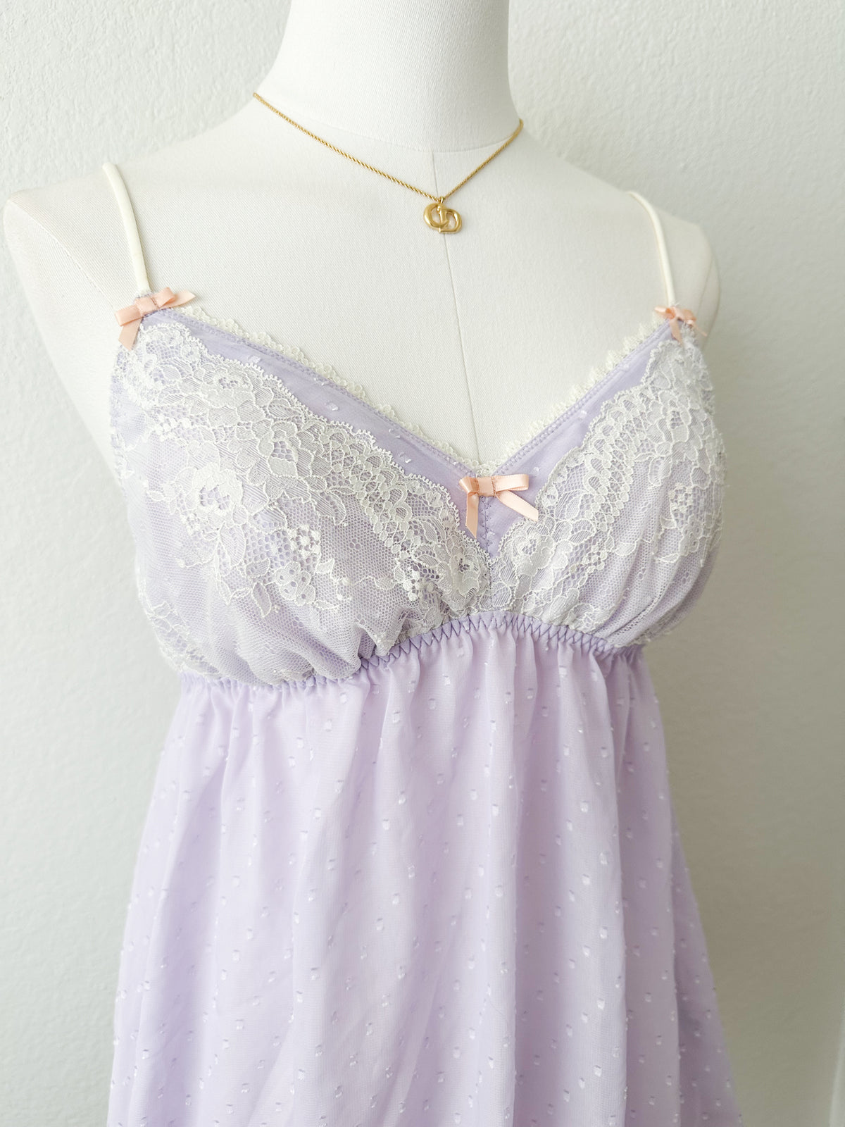 Lavender Lullaby Babydoll Slip