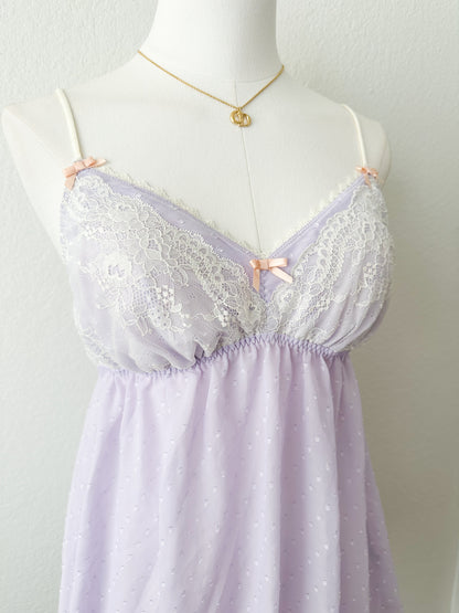 Lavender Lullaby Babydoll Slip