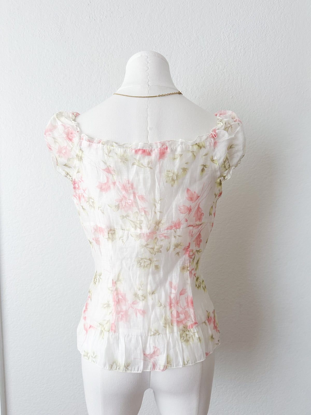 Vintage Fairy Floral Top