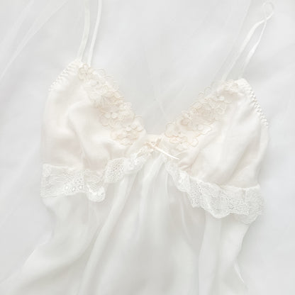 Sheer Butter Daisy Babydoll