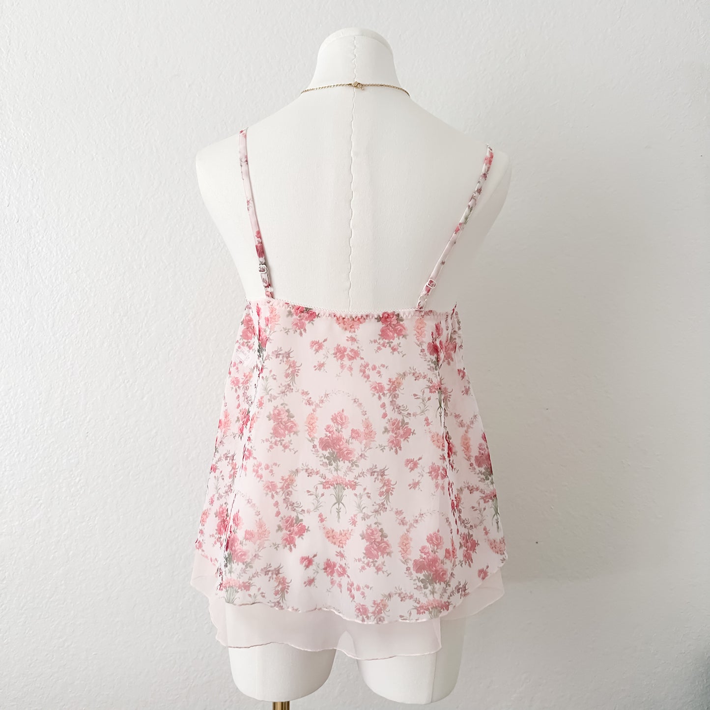 Floral Mist Babydoll camisole