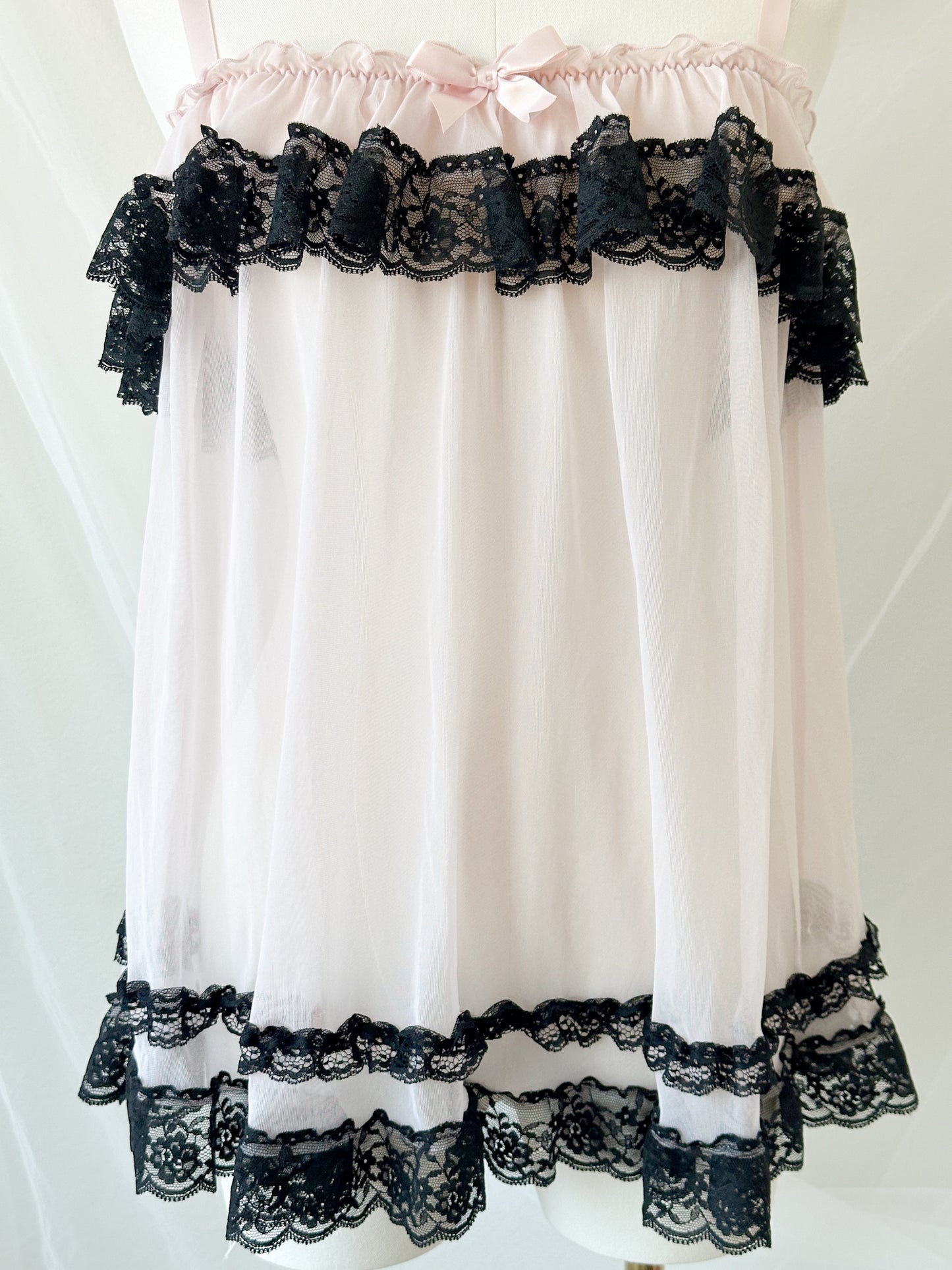 Vintage Victoria Secret Ruffle Babydoll