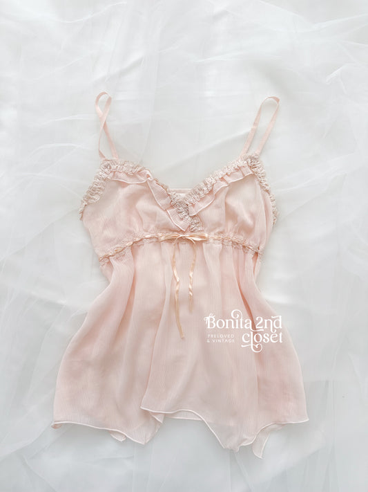 Coquette Milkmaid Lace Camisole