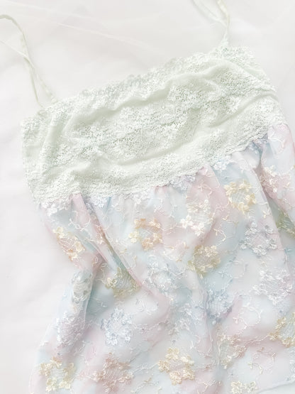 Floral Pastel Garden Camisole