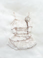 Mocha Cream Ruffle Cami
