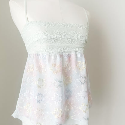 Floral Pastel Garden Camisole