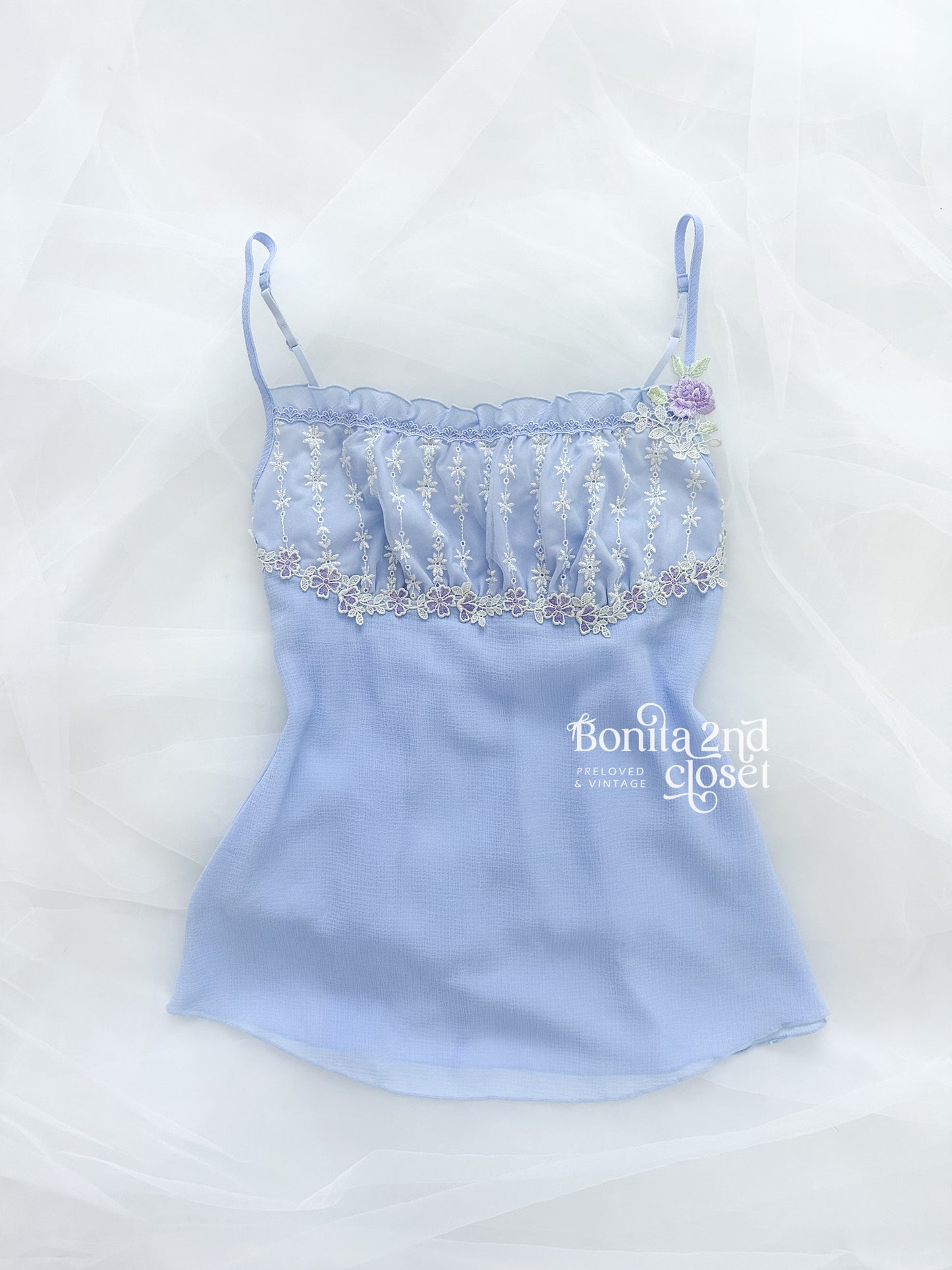 Lavender Dew Petals Camisole