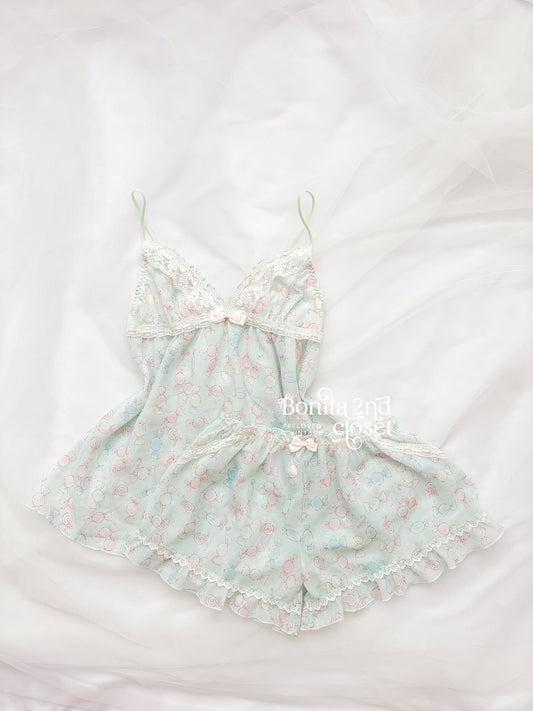 Pastel Candy Dream Babydoll Set