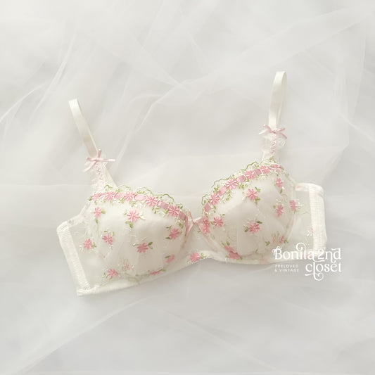 Coquette Blossom Bra 34A