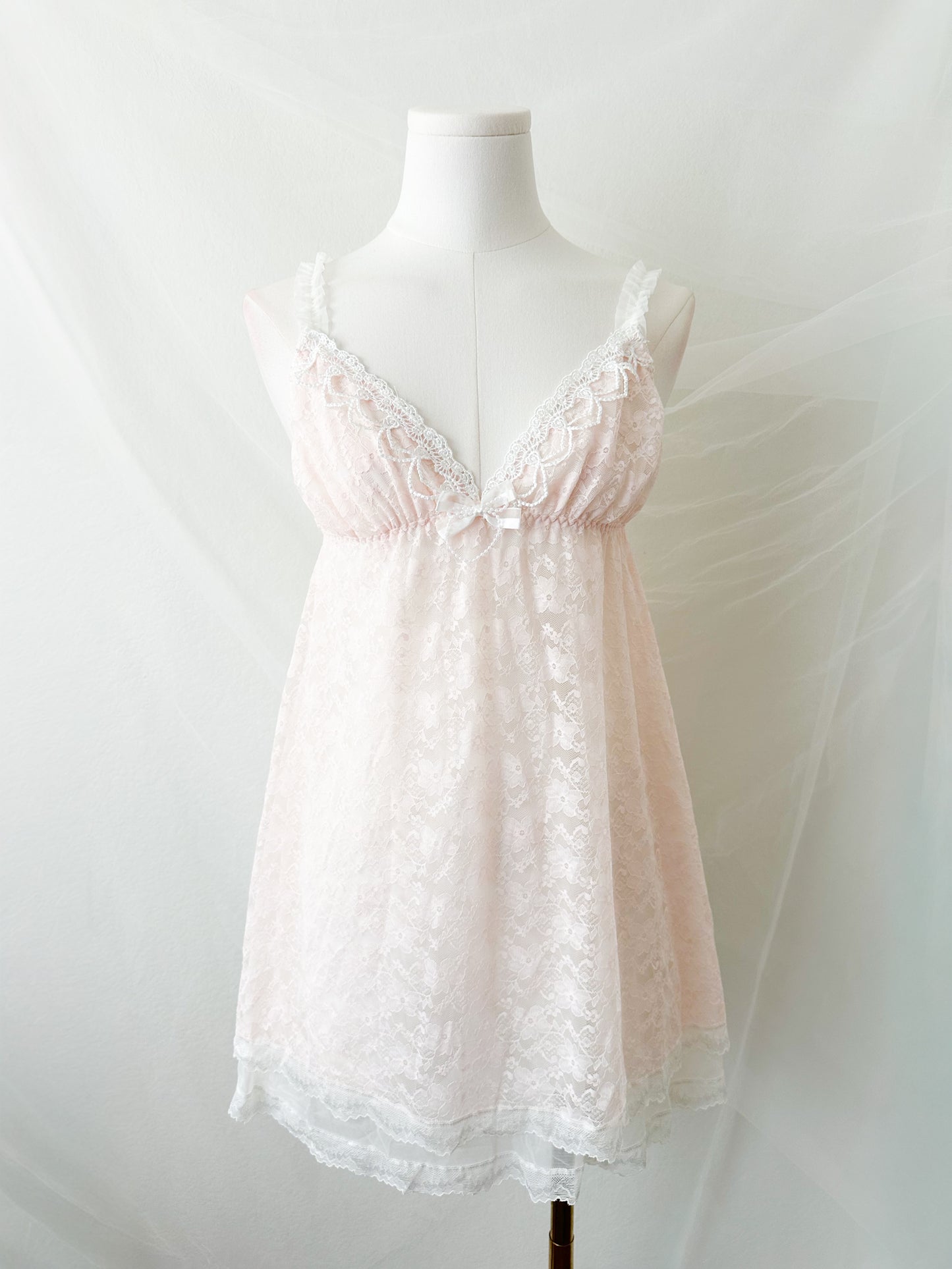 Angel Lace Sheer Babydoll