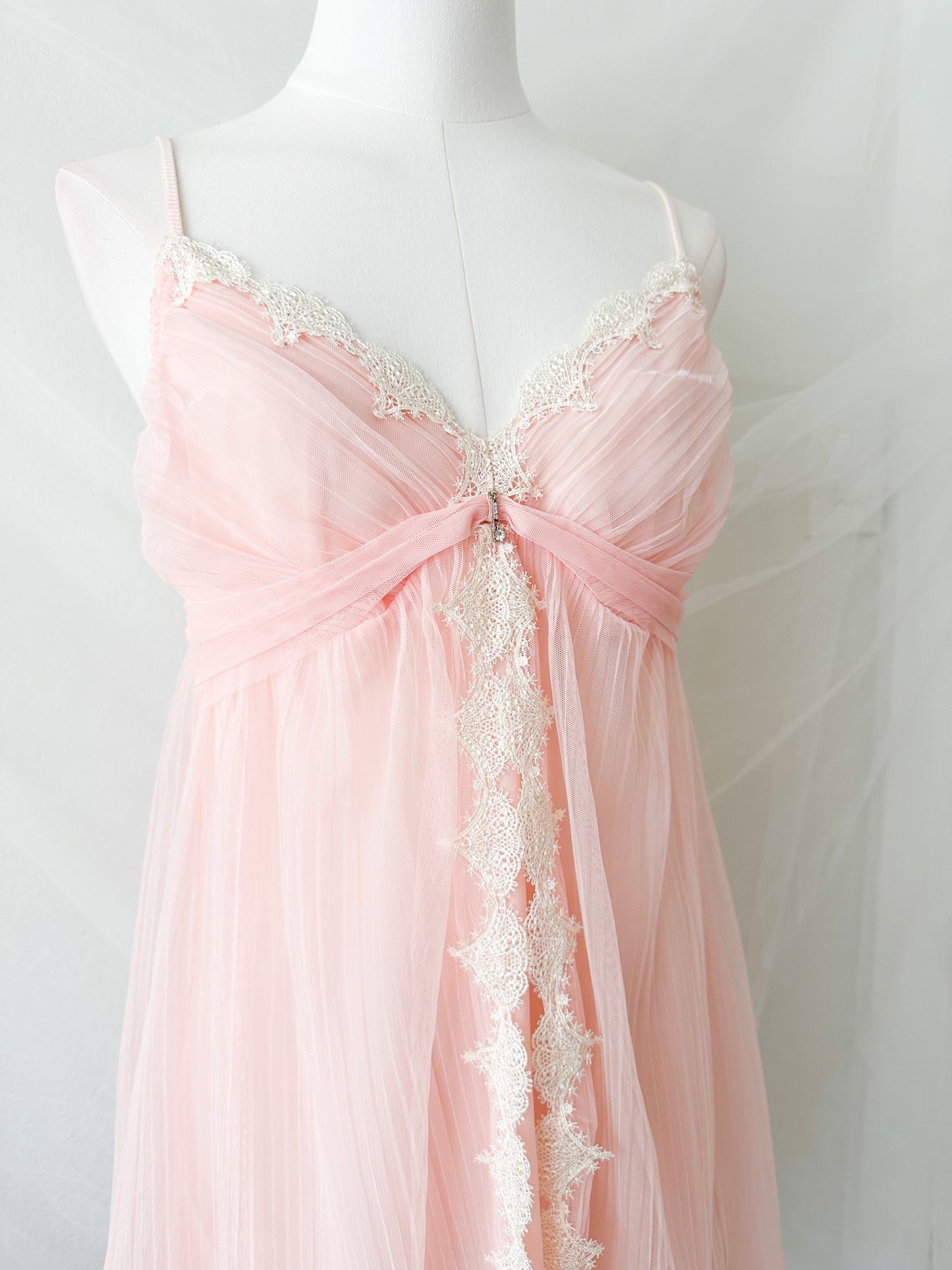 Pink Heirloom Babydollslip