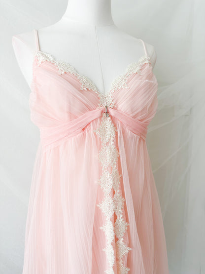 Pink Heirloom Babydollslip