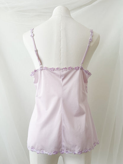 Floral Bloom Embroidery Camisole