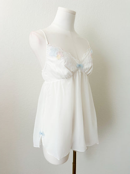 Soft White Bloom Camisole