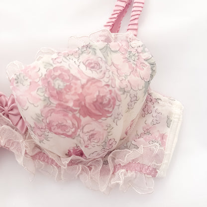 Pink Peony Mist Bra 32B